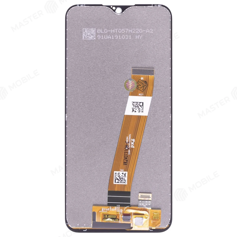 Дисплей для Samsung A015 Galaxy A01 + тачскрин (черный) (Medium) (широкий коннектор) фото №2