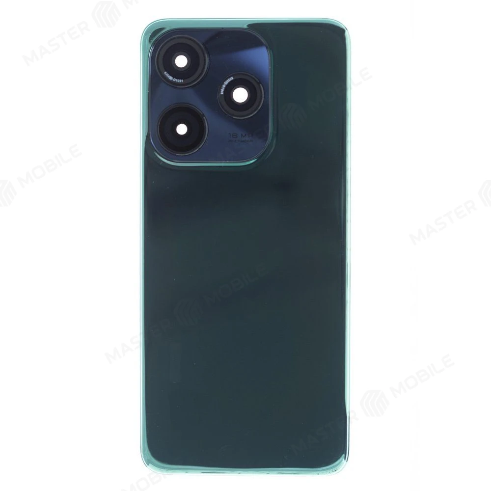 Задняя крышка для Tecno Spark 10C (KI5m) (зеленый) (в сборе со стеклом камеры)