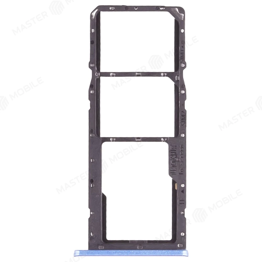 Держатель сим-карты для Realme C11 2021 (RMX3231) (голубой) фото №1