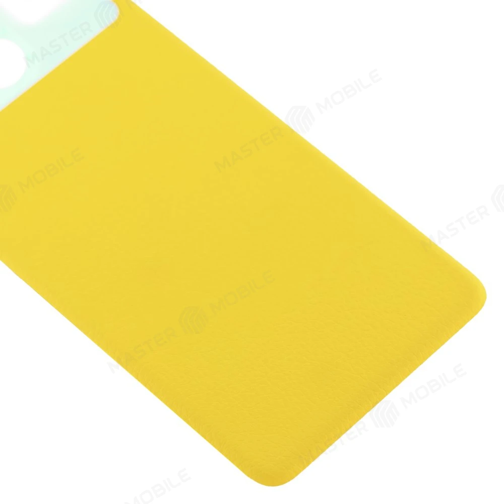 Задняя крышка для Xiaomi Poco X6 Pro (2311DRK48G) (желтый) фото №4