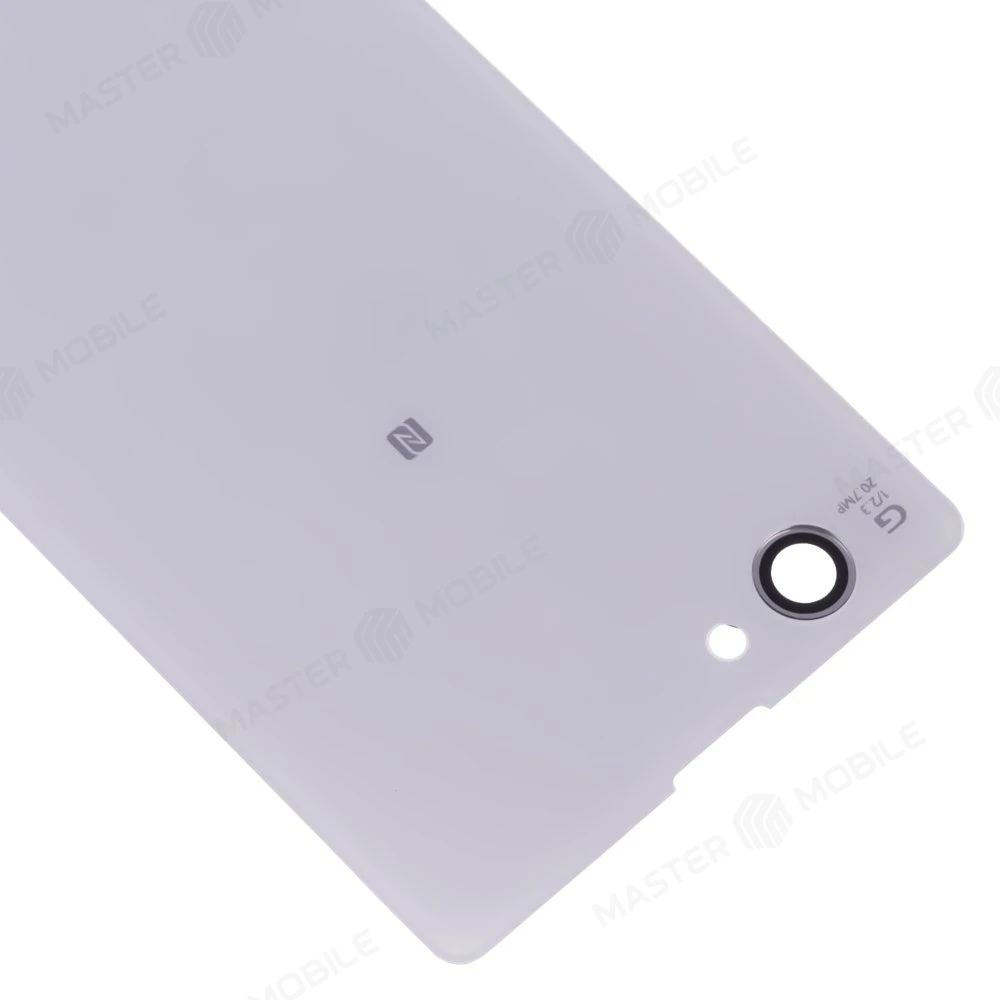 Задняя крышка для Sony D5503 Xperia Z1 Compact (белый) фото №3