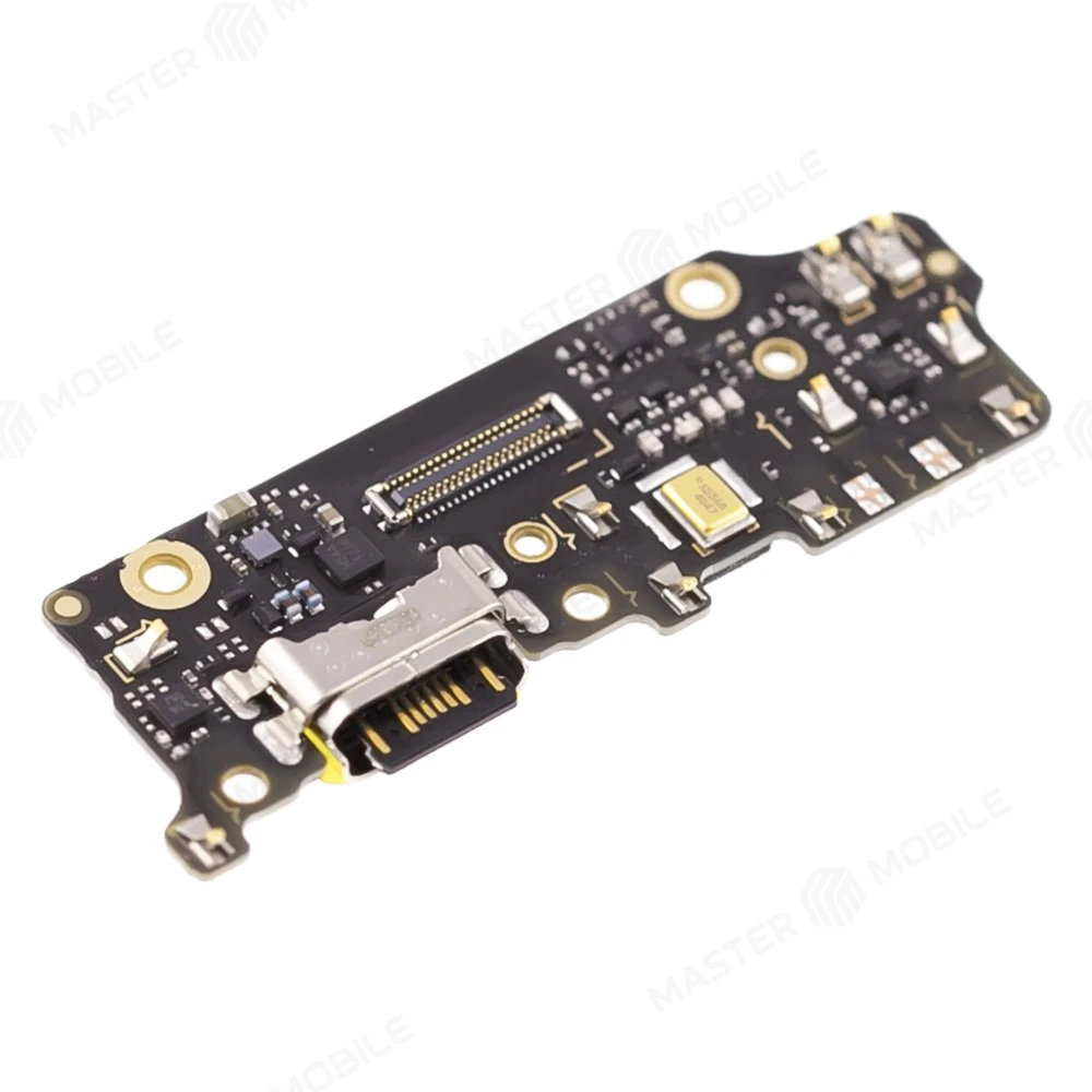 Нижняя плата для Xiaomi Mi A2 (M1804D2SG) / Mi 6x с комп. + разъем зарядки + микрофон (ORIG100)  фото №3