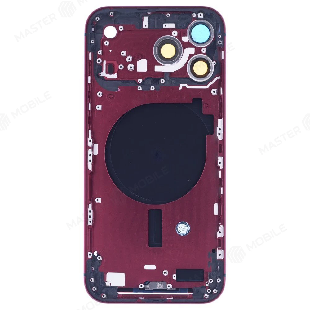 Корпус для Apple iPhone 17 Pro Max (SIM + eSIM) (бордовый) (Premium) фото №2