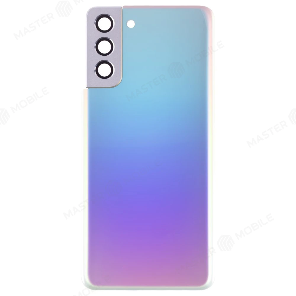 Задняя крышка для Samsung G996 Galaxy S21+ (серебристый) (в сборе со стеклом камеры) фото №1