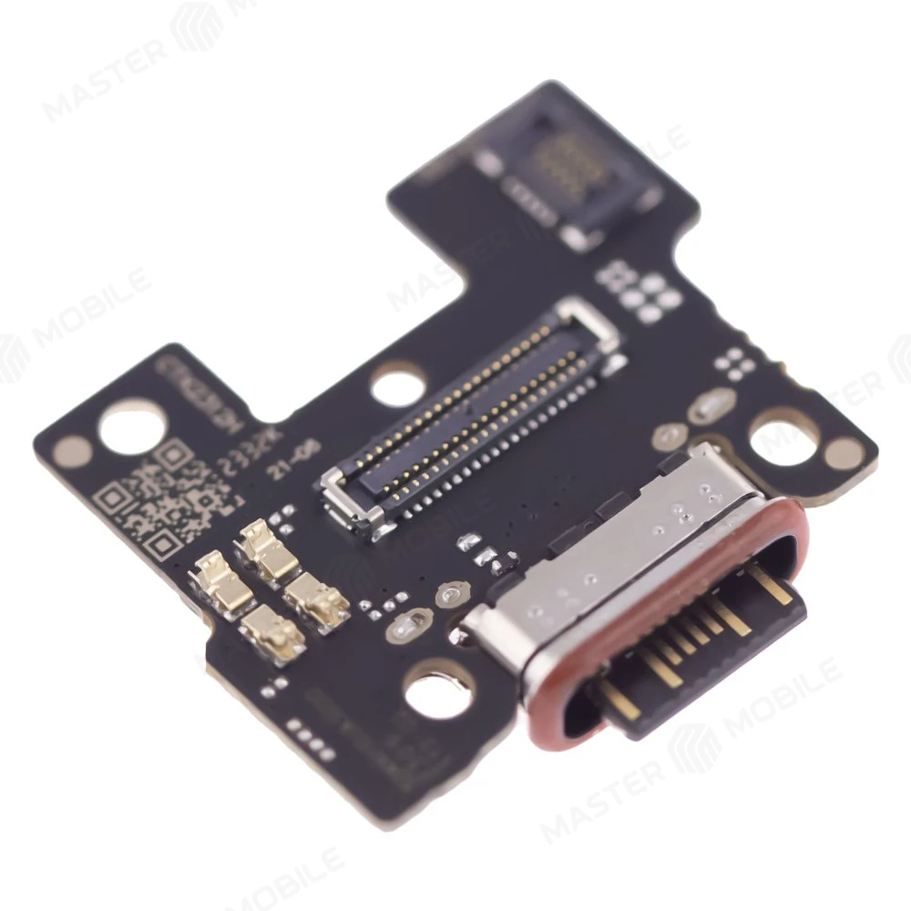 Нижняя плата для Xiaomi Redmi Note 13 Pro+ 5G (23090RA98C) с комп. + разъем зарядки + микрофон фото №3