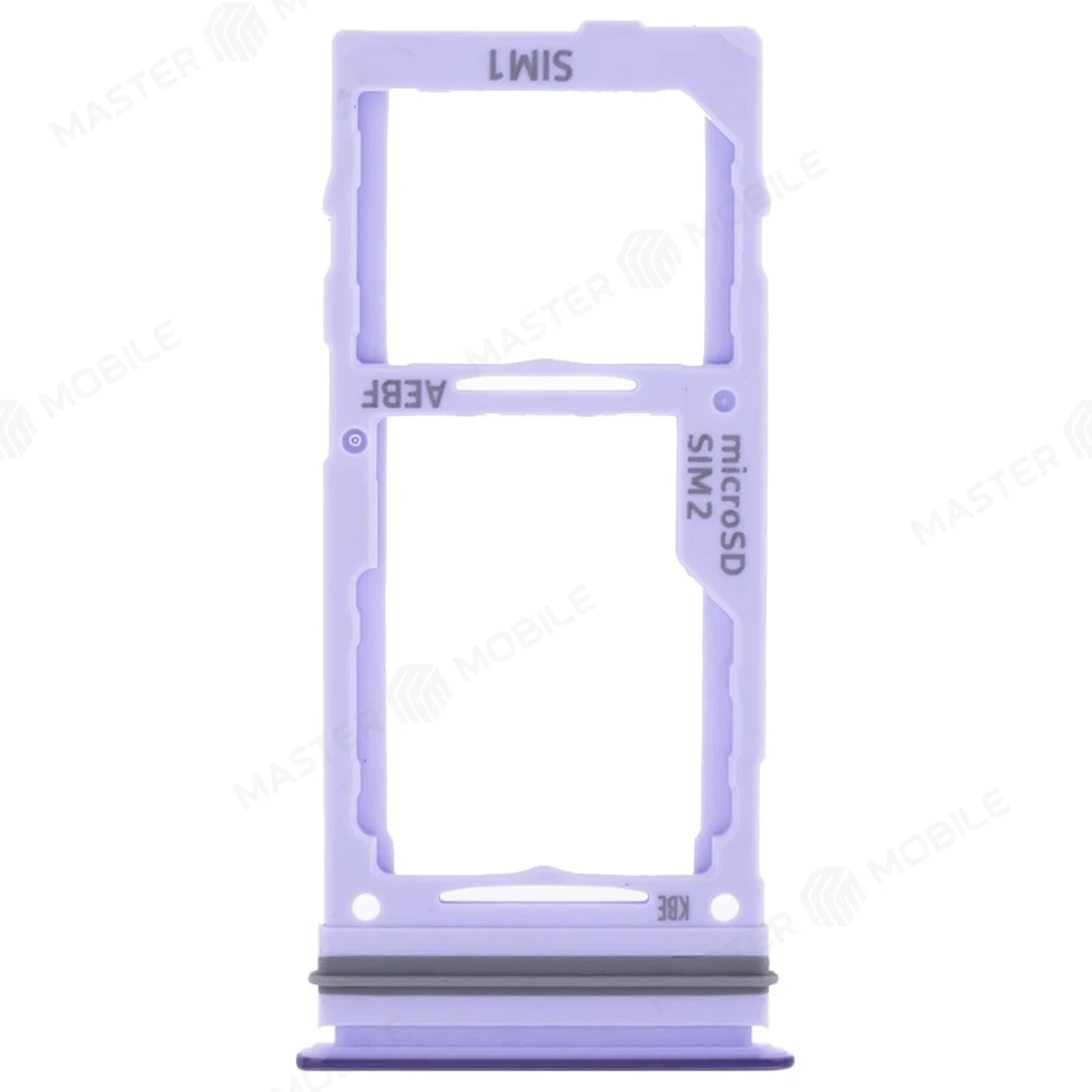 Держатель сим-карты для Samsung A525 Galaxy A52 / A528 Galaxy A52s / A725 Galaxy A72 (фиолетовый) фото №1