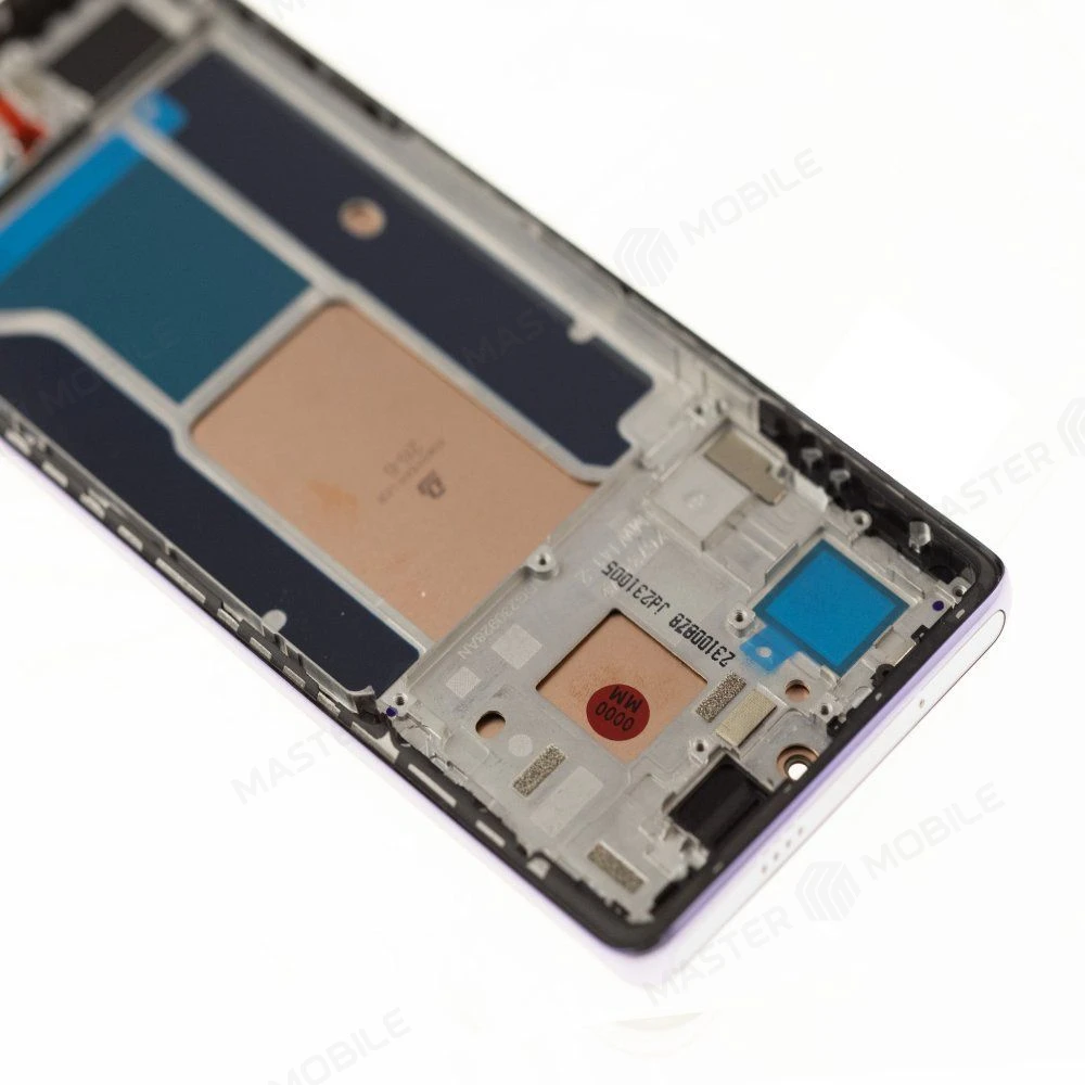 Дисплей для Infinix Zero 30 5G (X6731) + тачскрин (фиолетовый) (в рамке) (ORIG100) (SP) фото №3