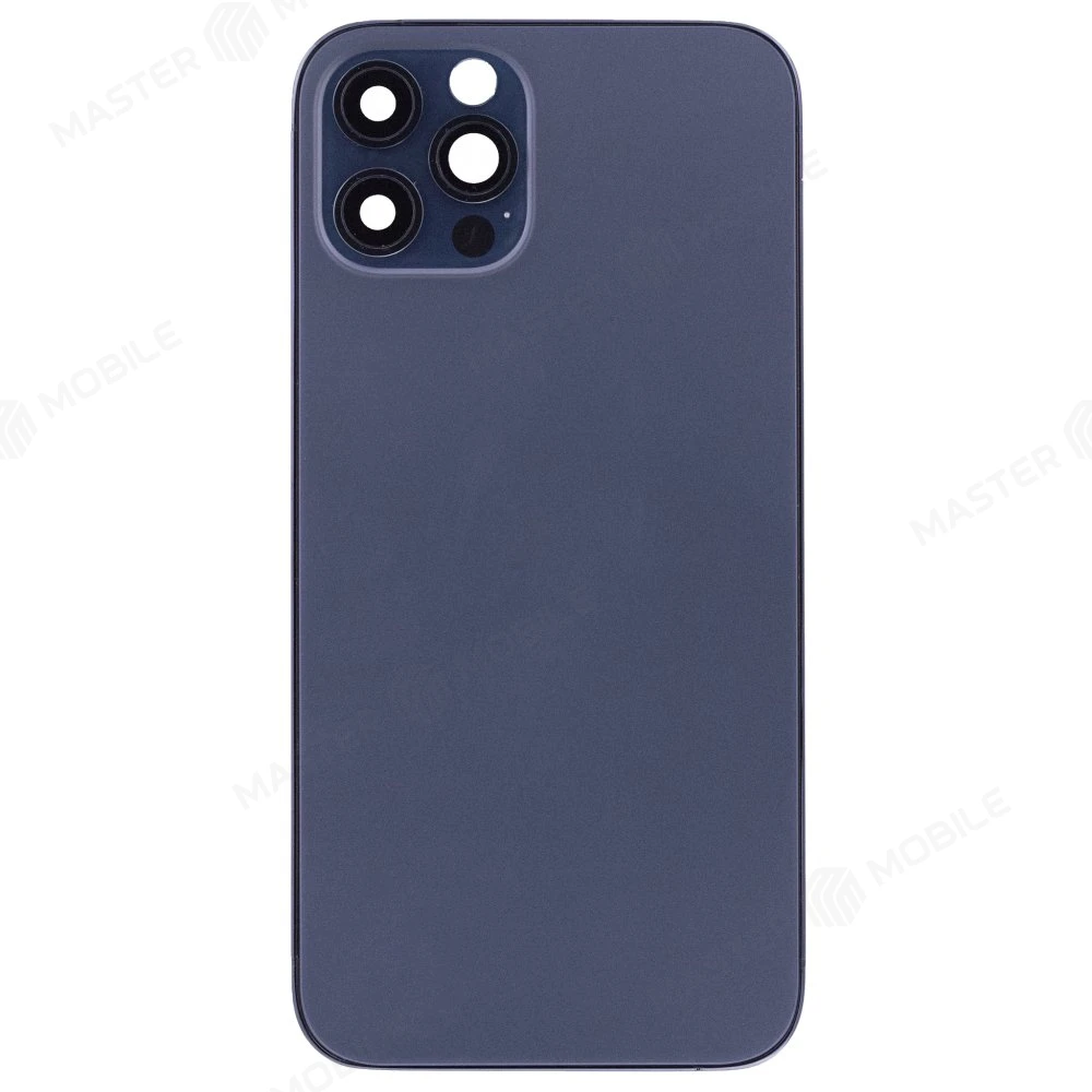 Корпус для Apple iPhone 12 Pro (синий) (Premium) фото №1