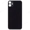 Задняя крышка для Apple iPhone 11 (черный) (с широким отверстием) фото №1