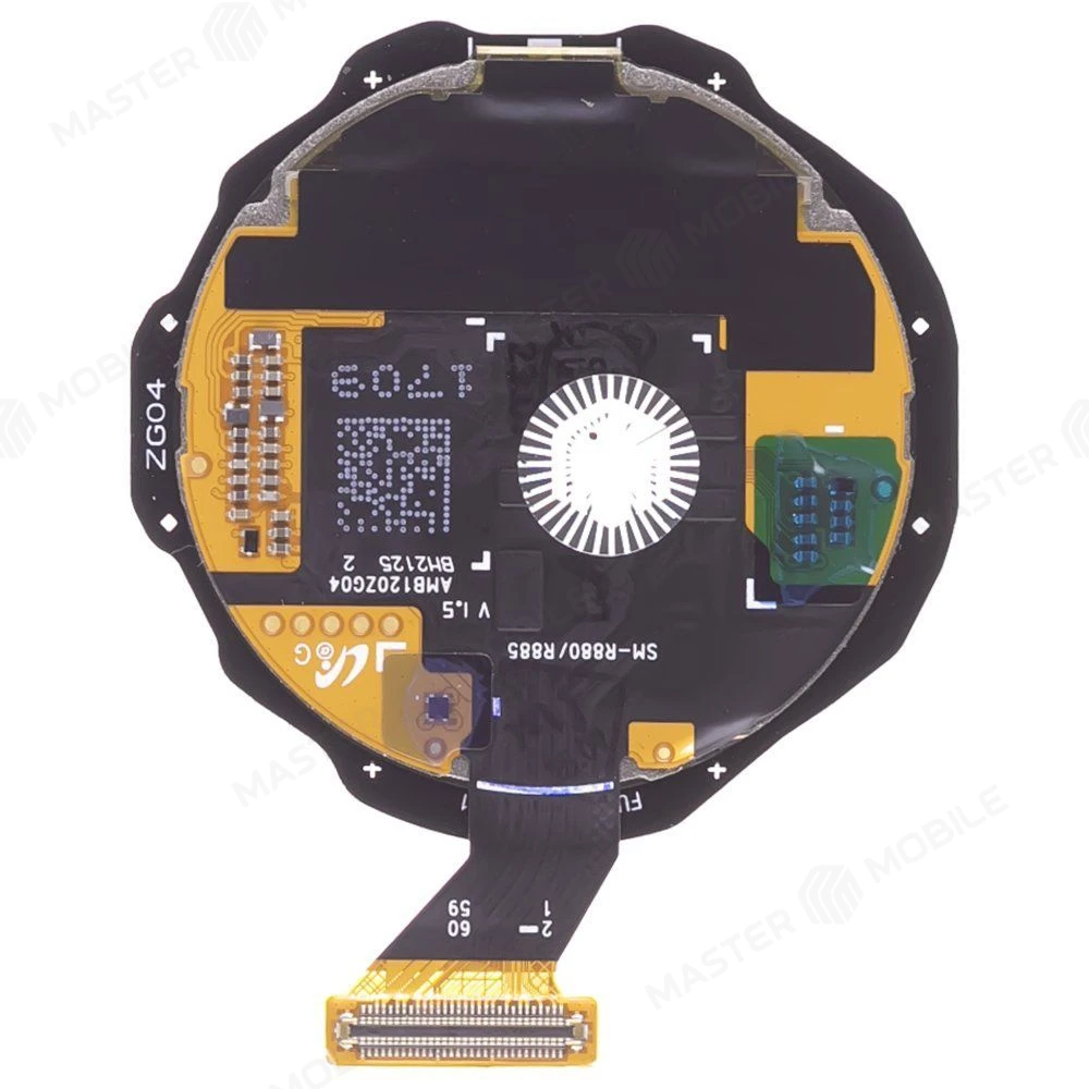 Дисплей для Samsung R880 Galaxy Watch 4 Classic (42 мм) + тачскрин (черный) (ORIG) фото №2