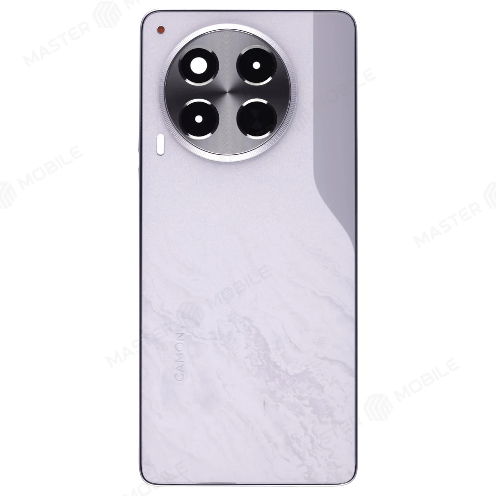 Задняя крышка для Tecno Camon 30 5G (CL7) (белый) (в сборе со стеклом камеры) фото №1
