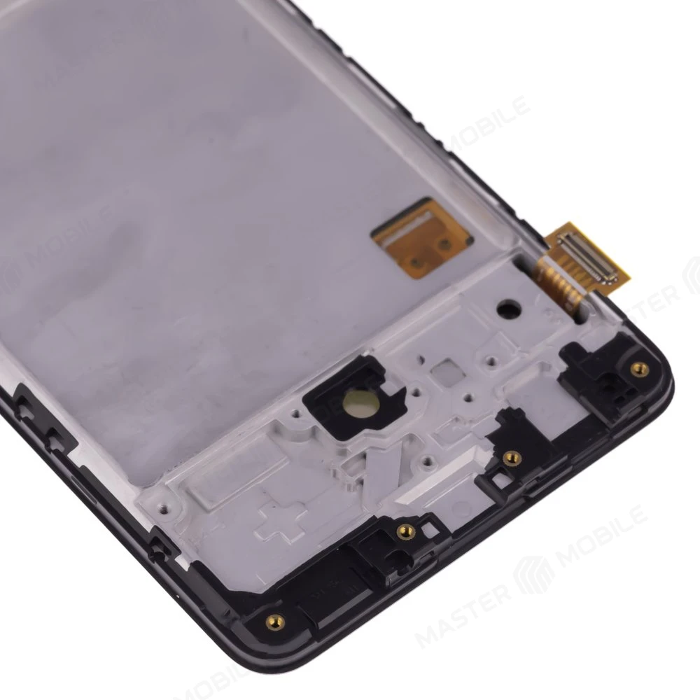 Дисплей для Samsung A415 Galaxy A41 + тачскрин (черный) (в рамке) (OLED) (Full Size) фото №4