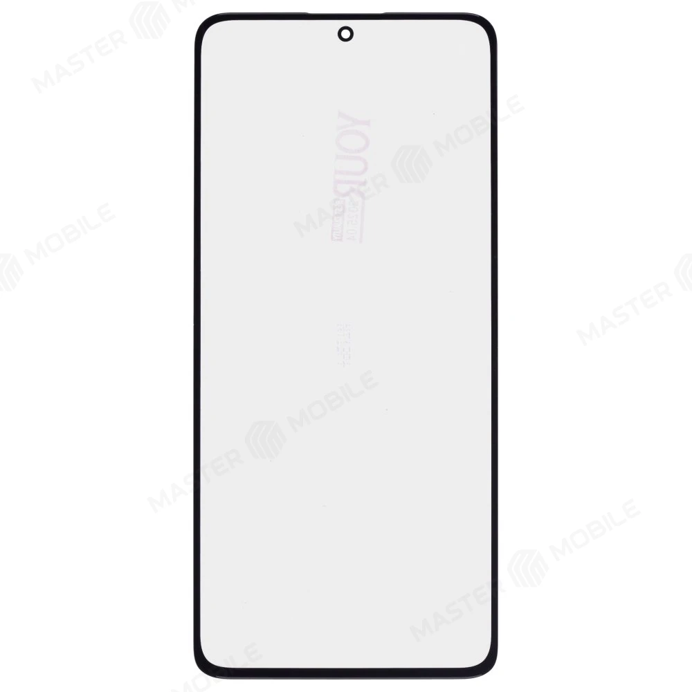 Стекло модуля для Xiaomi Redmi Note 14 Pro 4G (24116RACCG) + OCA (черный) (Musttby) (Premium)