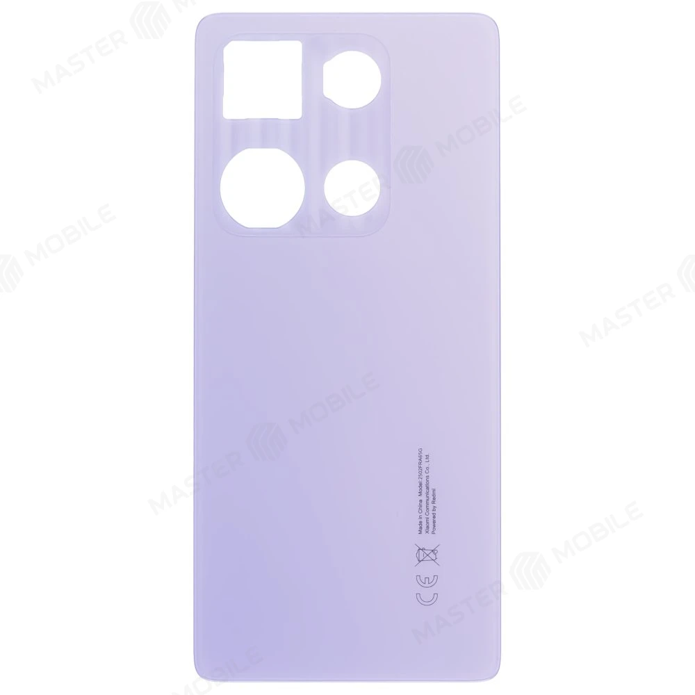 Задняя крышка для Xiaomi Redmi Note 14S (2502FRA65G) (фиолетовый) фото №1