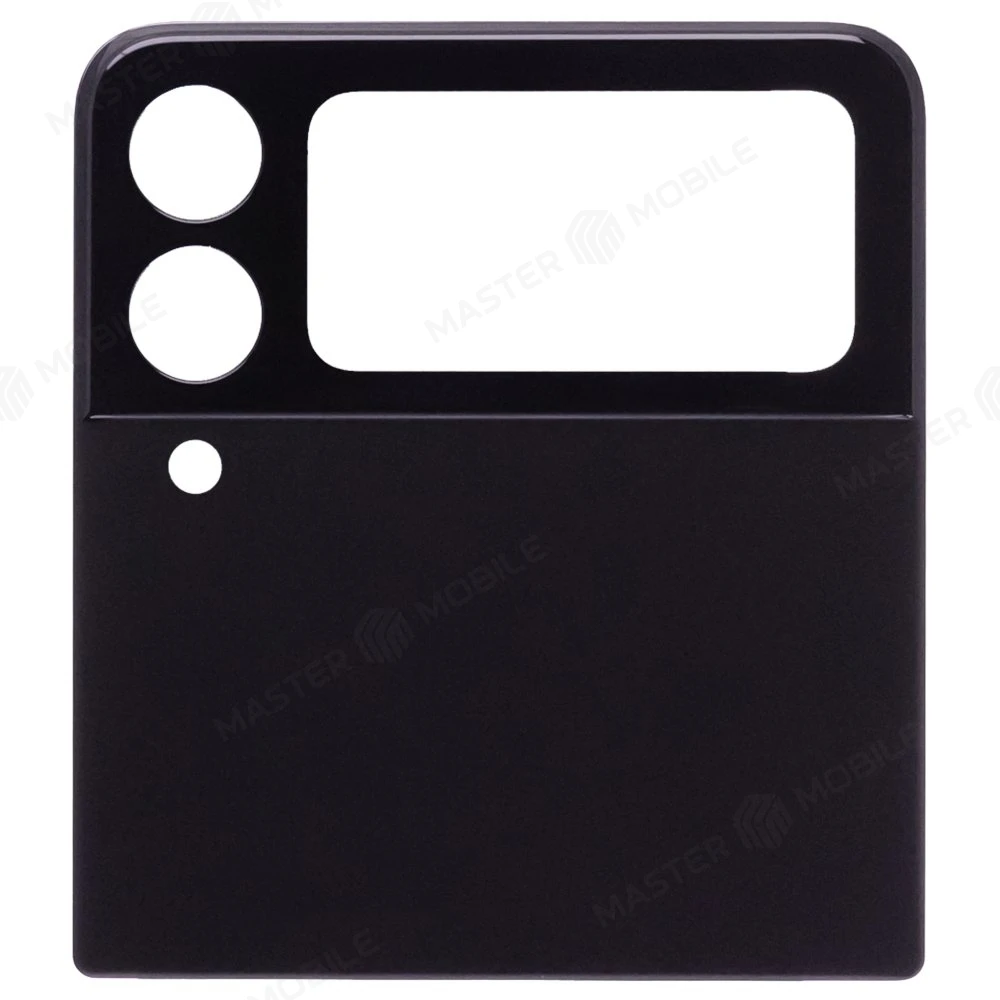 Задняя крышка для Samsung F711 Galaxy Z Flip 3 (серый) (комплект) фото №3