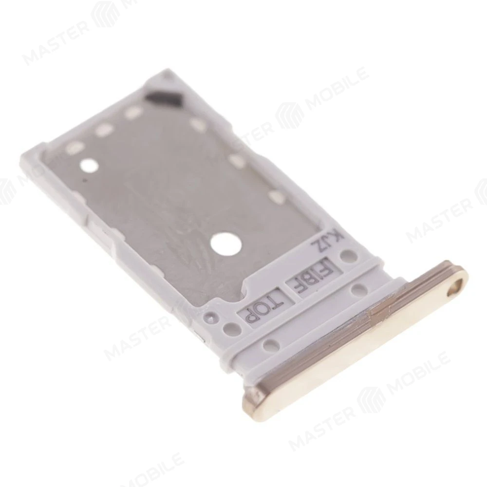 Держатель сим-карты для Samsung F936 Galaxy Z Fold 4 (золотистый) фото №3