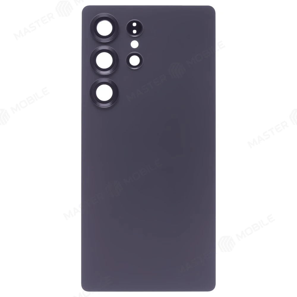 Задняя крышка для Samsung S938 Galaxy S25 Ultra (черный) (в сборе со стеклом камеры) фото №1