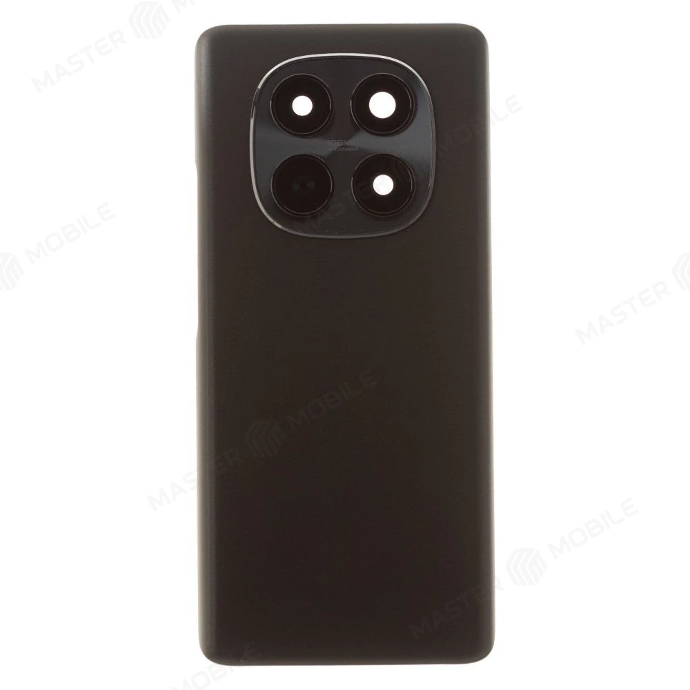 Задняя крышка для Xiaomi Redmi Note 15 4G (2510DRA23G) (черный) (в сборе со стеклом камеры)