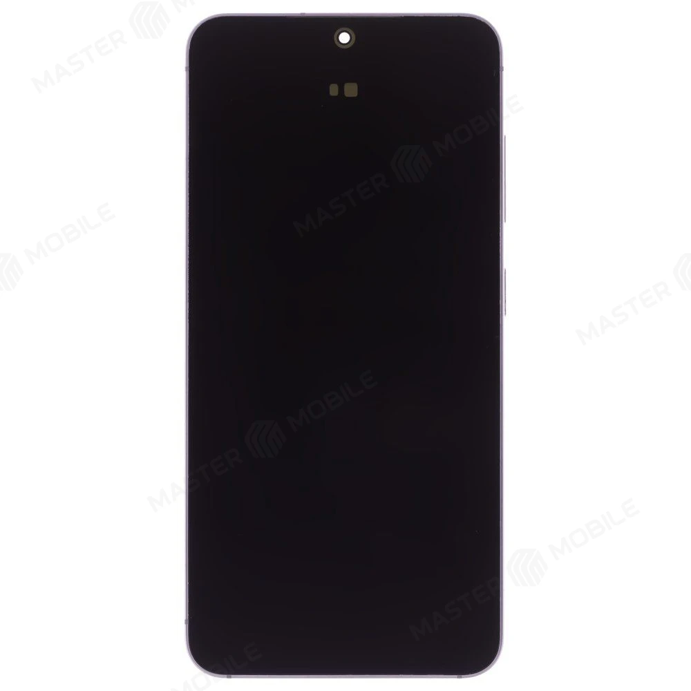 Дисплей для Samsung S931 Galaxy S25 + тачскрин (серый) (в рамке) (ORIG100) (возможен дефект ЛКП) фото №1