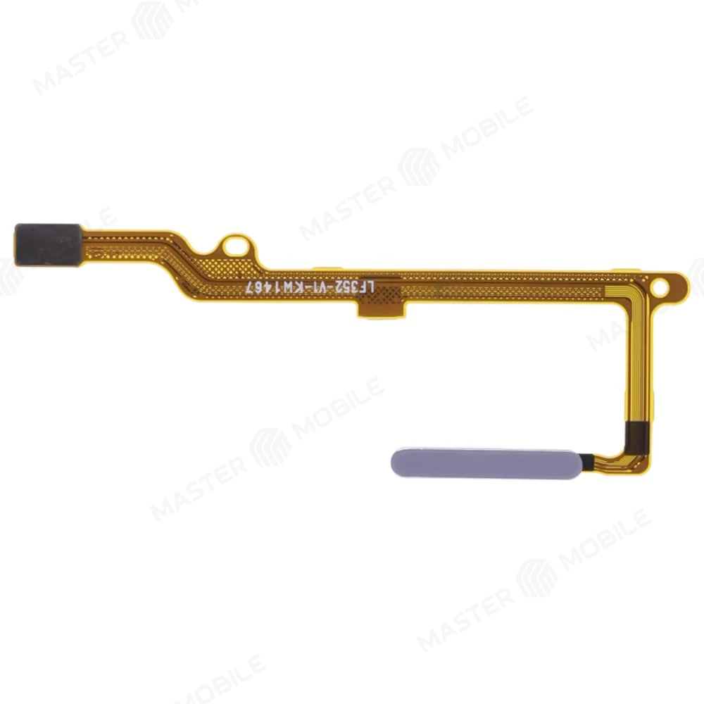 Шлейф для Huawei Nova 9 SE (JLN-LX1) / Nova Y90 (CTR-LX1) с комп. + сканер отпечатка пальца (серебристый)  фото №1