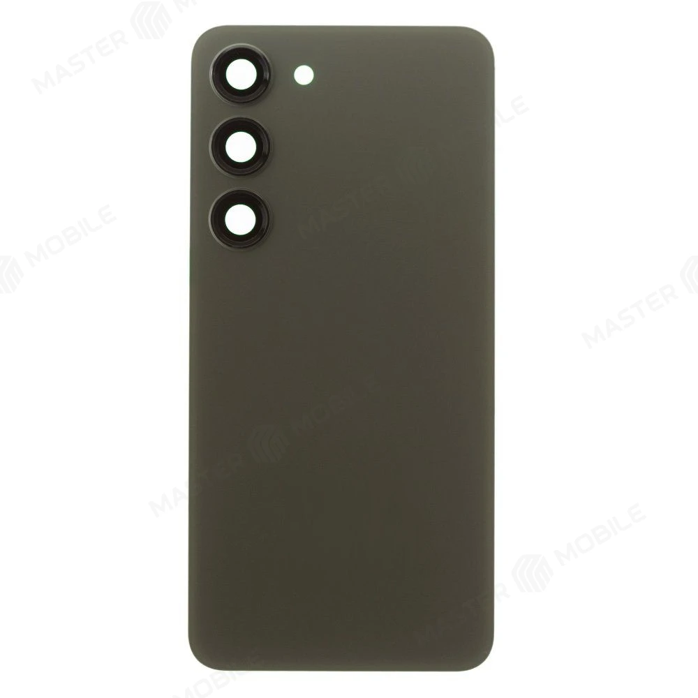 Задняя крышка для Samsung S911 Galaxy S23 (зеленый) (в сборе со стеклом камеры)