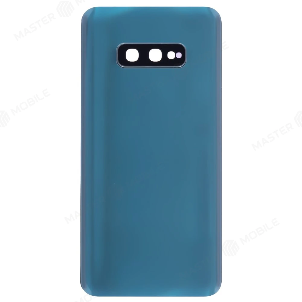 Задняя крышка для Samsung G970 Galaxy S10e (зеленый) (в сборе со стеклом камеры)