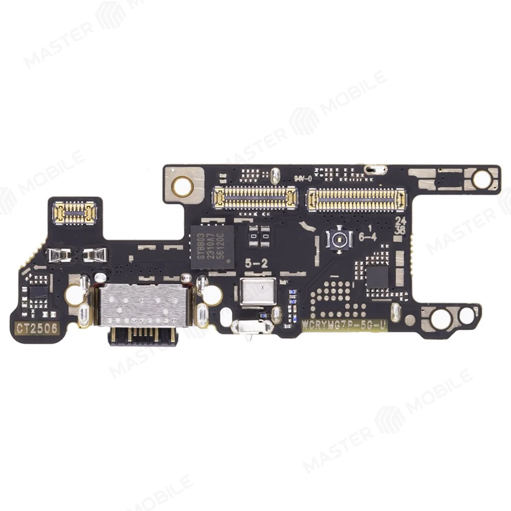 Нижняя плата для Huawei Honor Magic 7 Pro (PTP-N49) с комп. + разъем зарядки + микрофон + разъем SIM фото №1