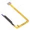 Шлейф для Samsung A075 Galaxy A07 4G с комп. + сканер отпечатка пальца (черный) фото №3