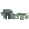 Нижняя плата для Infinix Hot 50 4G (X6882) с комп. + разъем зарядки + микрофон (ORIG100) фото №2