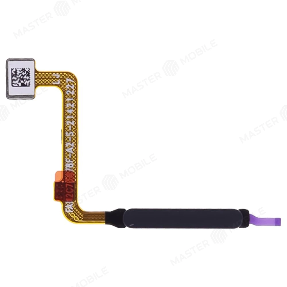 Шлейф для Xiaomi Redmi 10 (21061119DG) / Redmi 10 2022 (22011119UY) с комп. + сканер отпечатка пальца (серый)