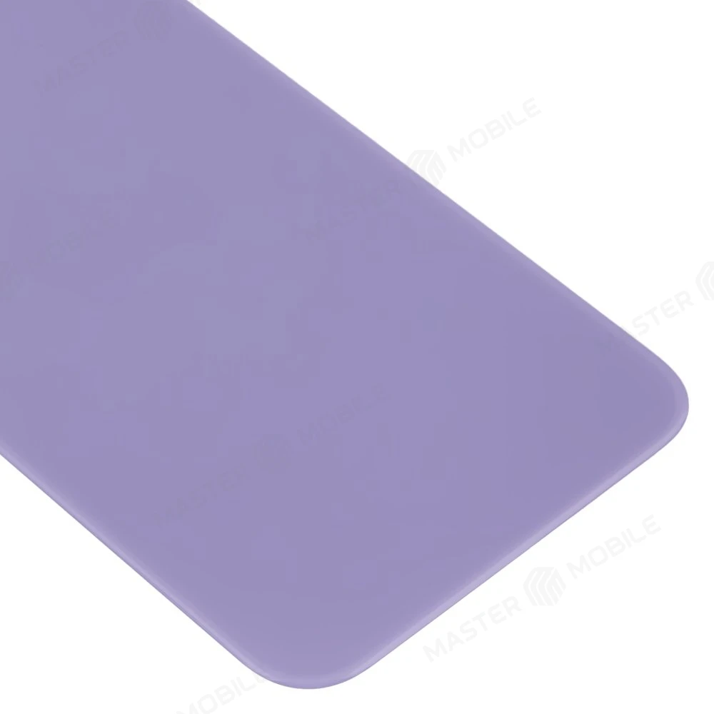 Задняя крышка для Apple iPhone 11 (фиолетовый) (с широким отверстием) (Premium) фото №4