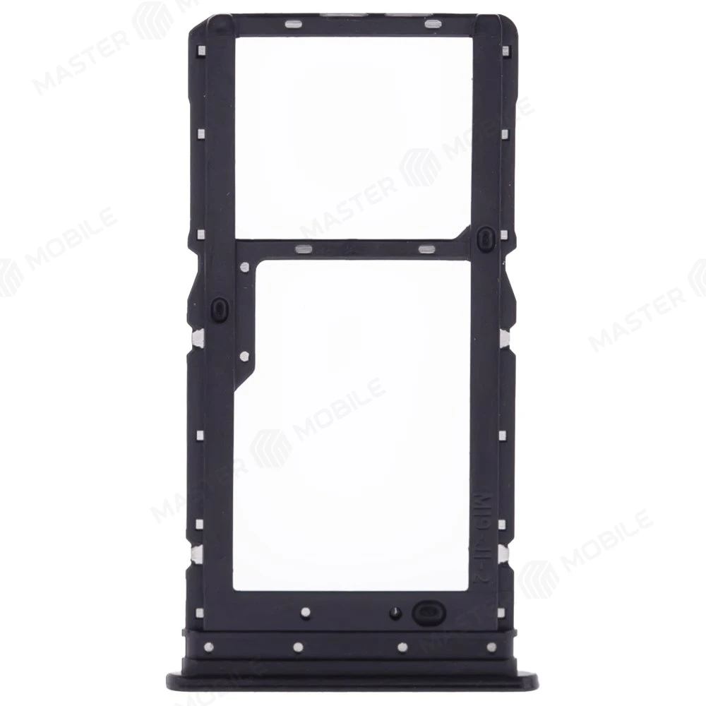 Держатель сим-карты для Xiaomi Redmi 12 4G (23053RN02Y) (черный) фото №2