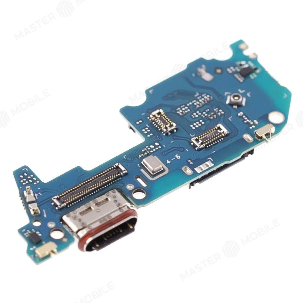 Нижняя плата для Realme 14 Pro+ (RMX5051) с комп. + разъем зарядки + микрофон + разъем SIM фото №3