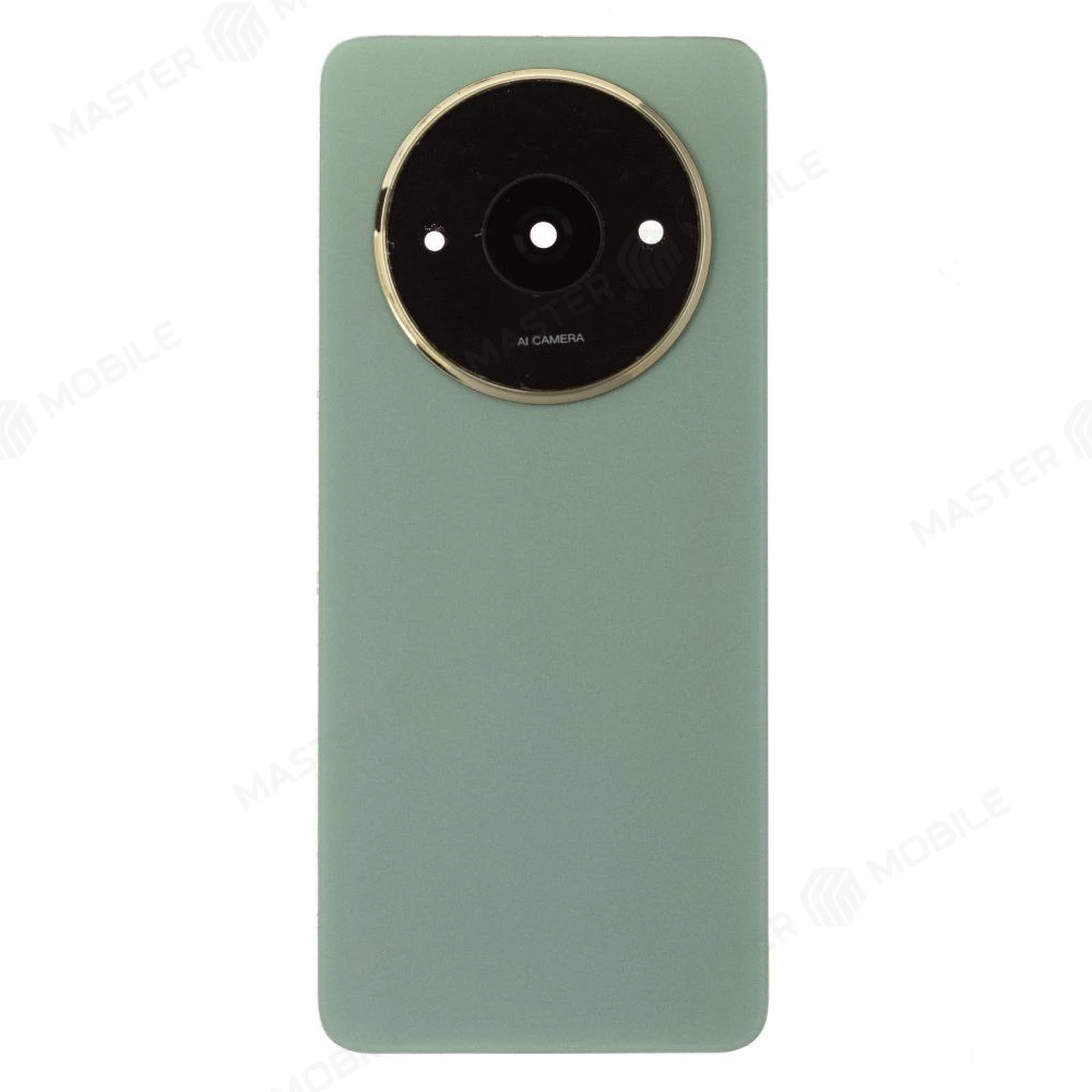 Задняя крышка для Xiaomi Redmi A3x (24048RN6CG) (зеленый) (в сборе со стеклом камеры)