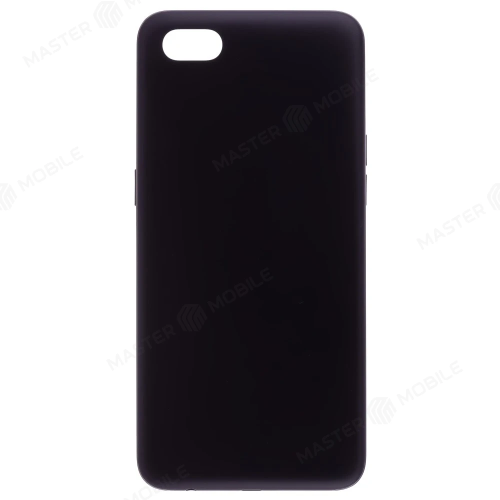 Задняя крышка для OPPO A1k (CPH1923) (черный) (в сборе со стеклом камеры) фото №1
