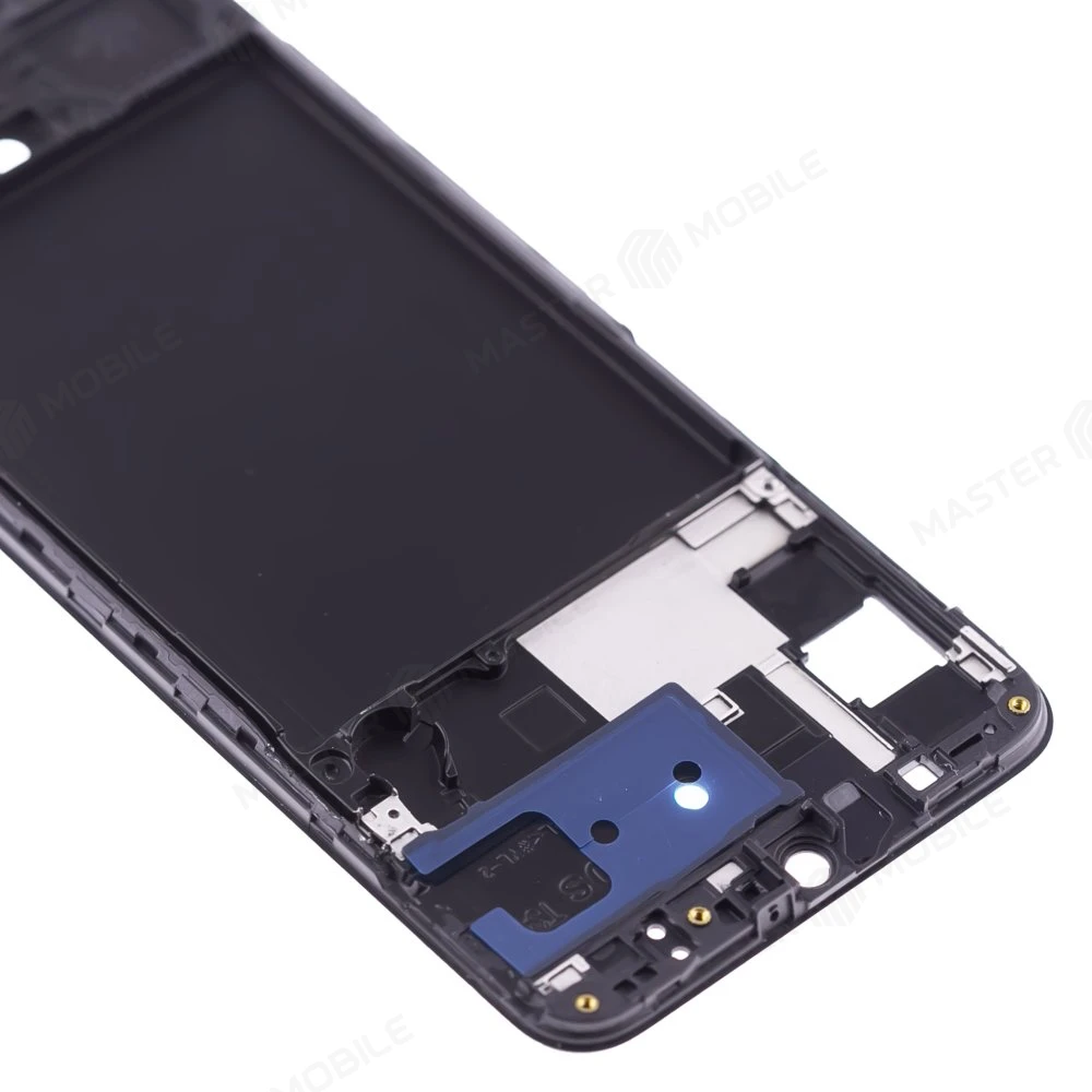 Рамка дисплея для Samsung A307 Galaxy A30s (черный) фото №3