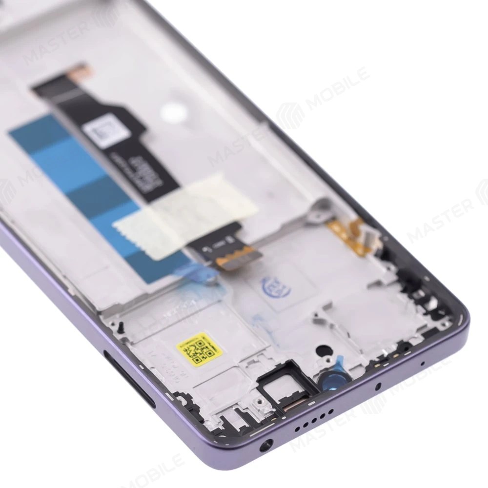 Дисплей для Xiaomi Poco M6 Pro 4G (2312FPCA6G) + тачскрин (фиолетовый) (в рамке) (ORIG100) (SP) фото №3