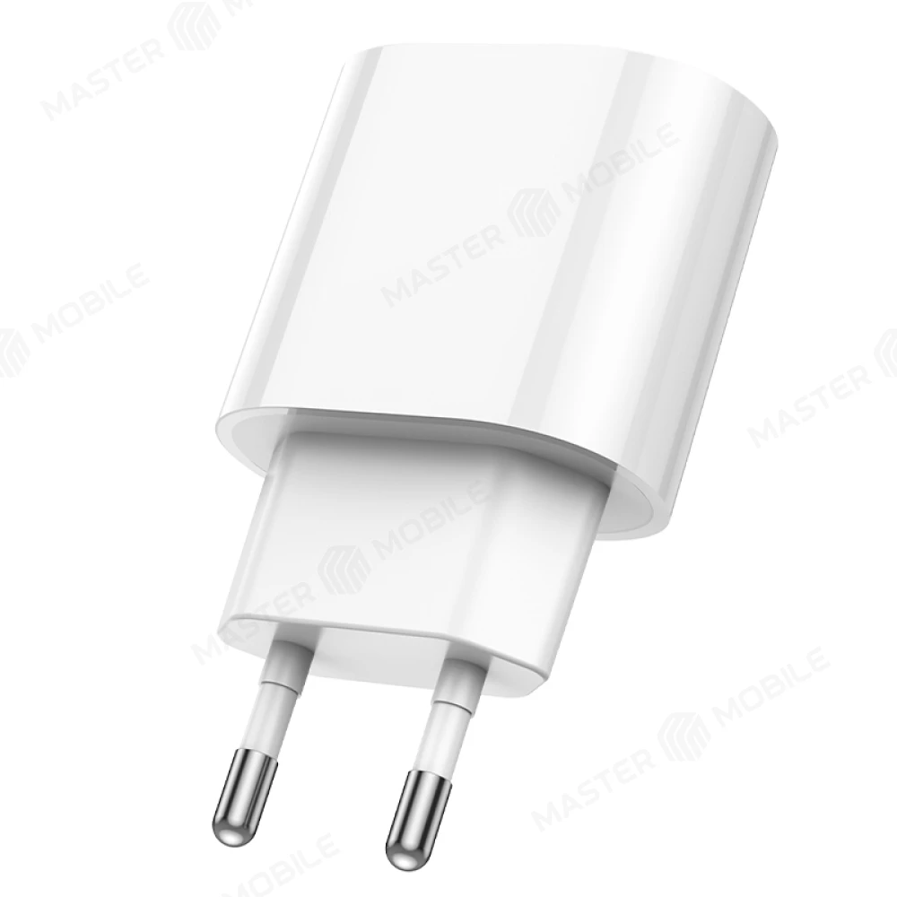 Сетевое зарядное устройство Hoco C109A TypeC 20W (белый) фото №4
