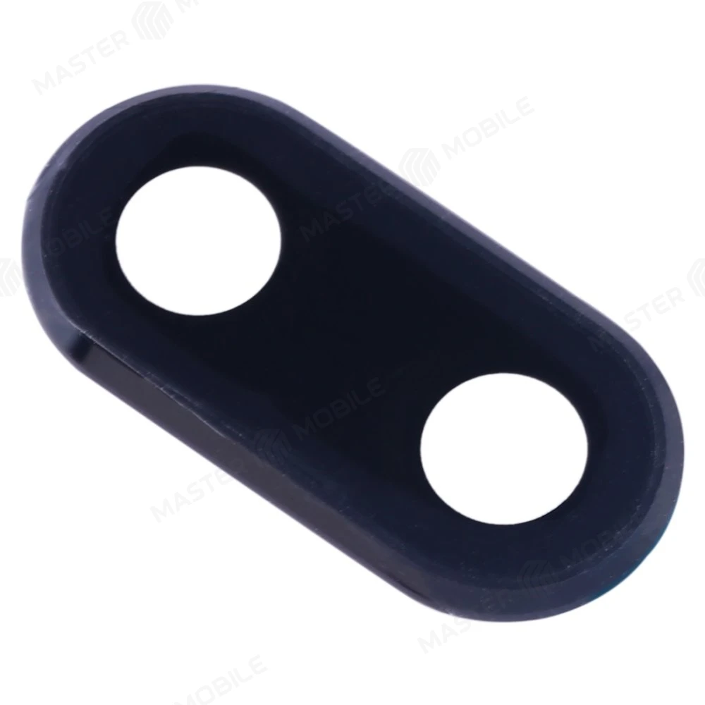 Стекло задней камеры для Huawei Honor 10 (COL-L29) (черный) (в рамке) фото №2