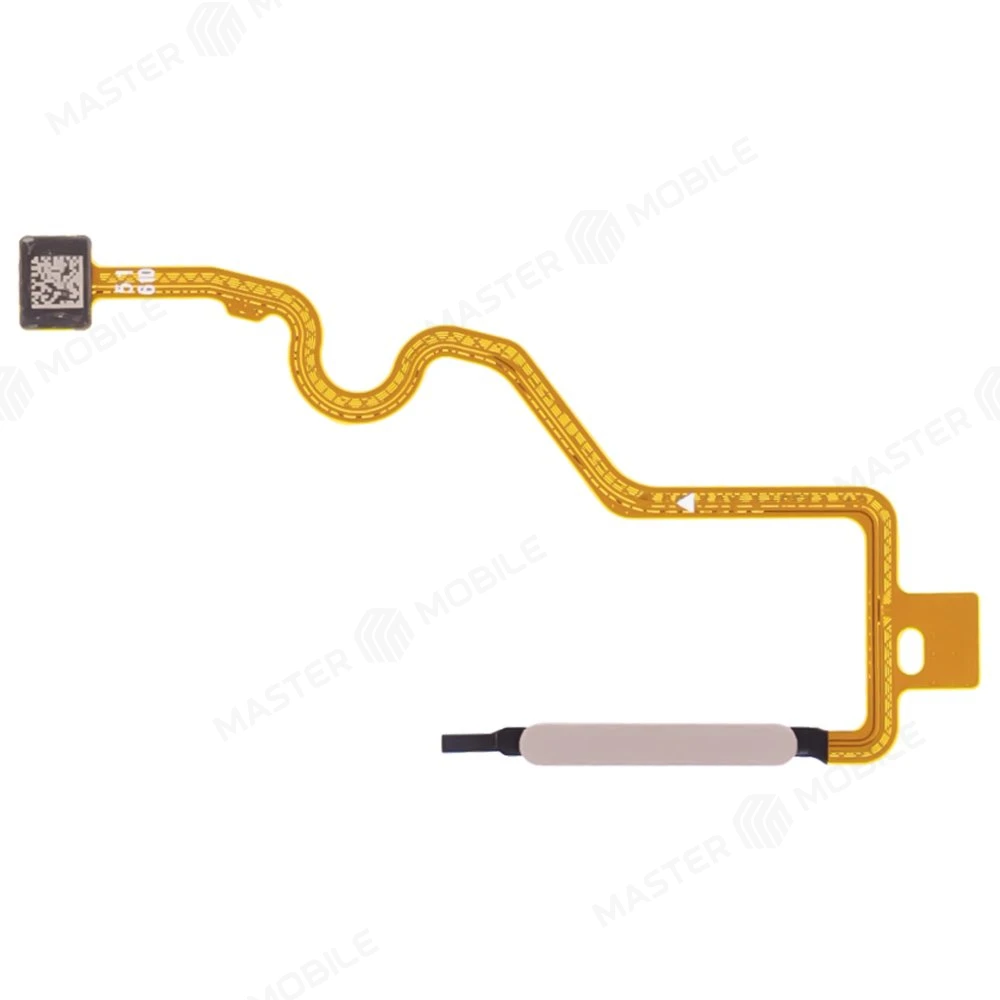 Шлейф для Infinix Smart 8 Pro (X6525B) с комп. + сканер отпечатка пальца (золотистый) фото №1