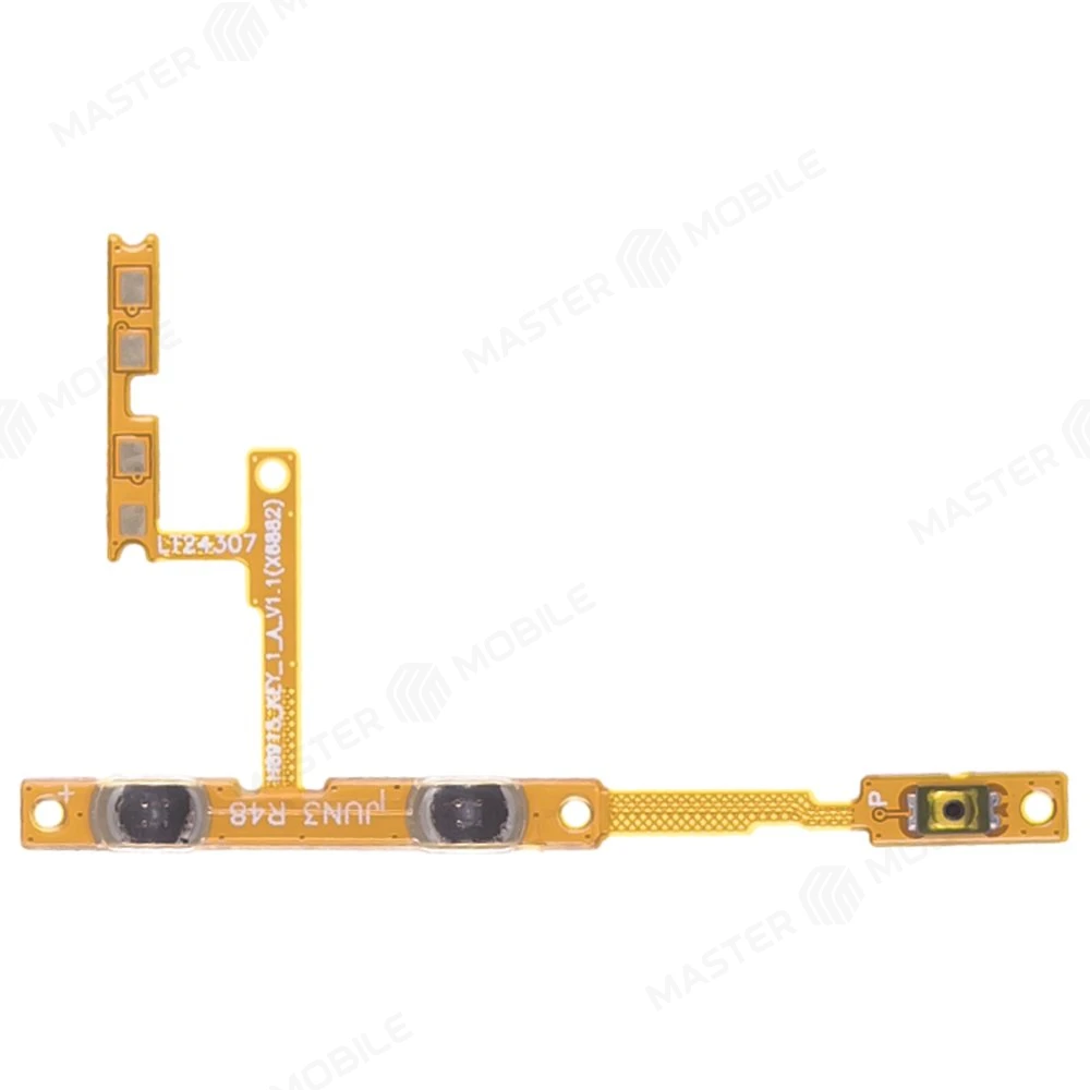 Шлейф для Infinix Hot 50 4G (X6882) с комп. (на кнопку включения и кнопки громкости) фото №1