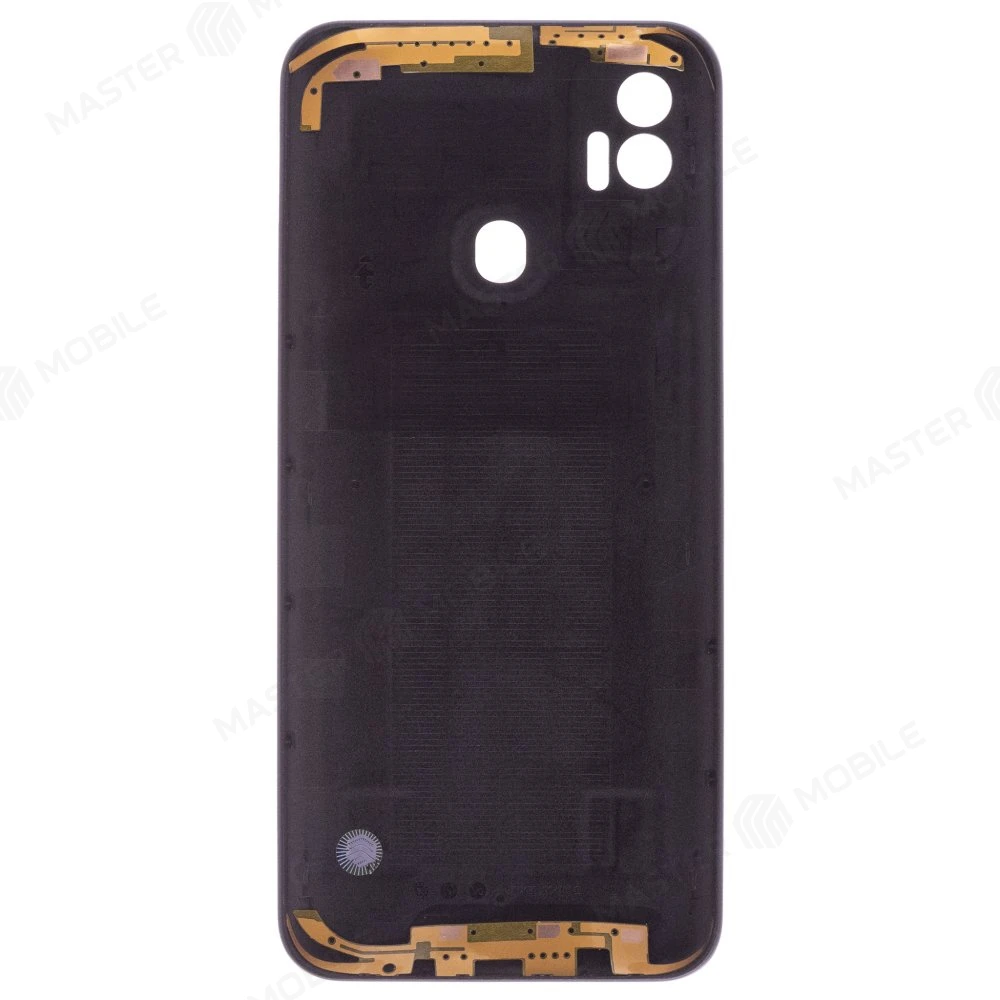 Задняя крышка для Tecno Spark 7 (KF6N) (черный) фото №2