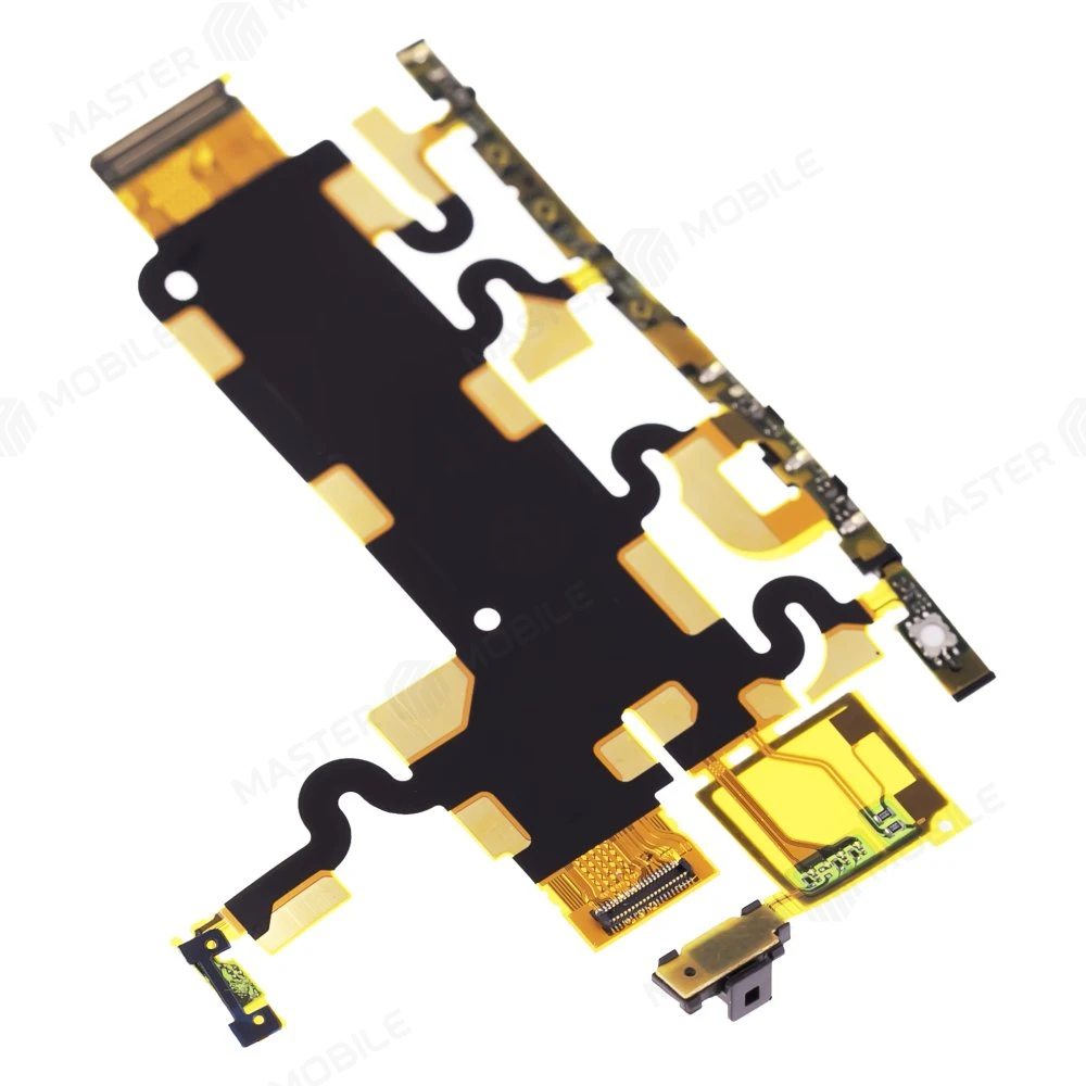 Шлейф для Sony C6902/C6903/C6906 Xperia Z1 с комп. (на кнопку включения и кнопки громкости) + микрофон  фото №3