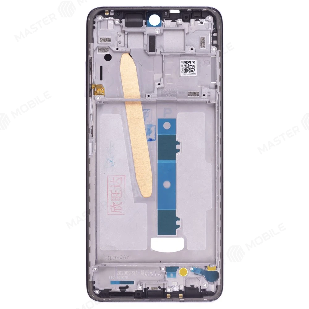 Рамка дисплея для Xiaomi Poco X3 / Poco X3 NFC (M2007J20CG) / Poco X3 Pro (M2102J20SG) (серый) фото №2
