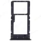Держатель сим-карты для Xiaomi Redmi 12 4G (23053RN02Y) (черный) фото №2