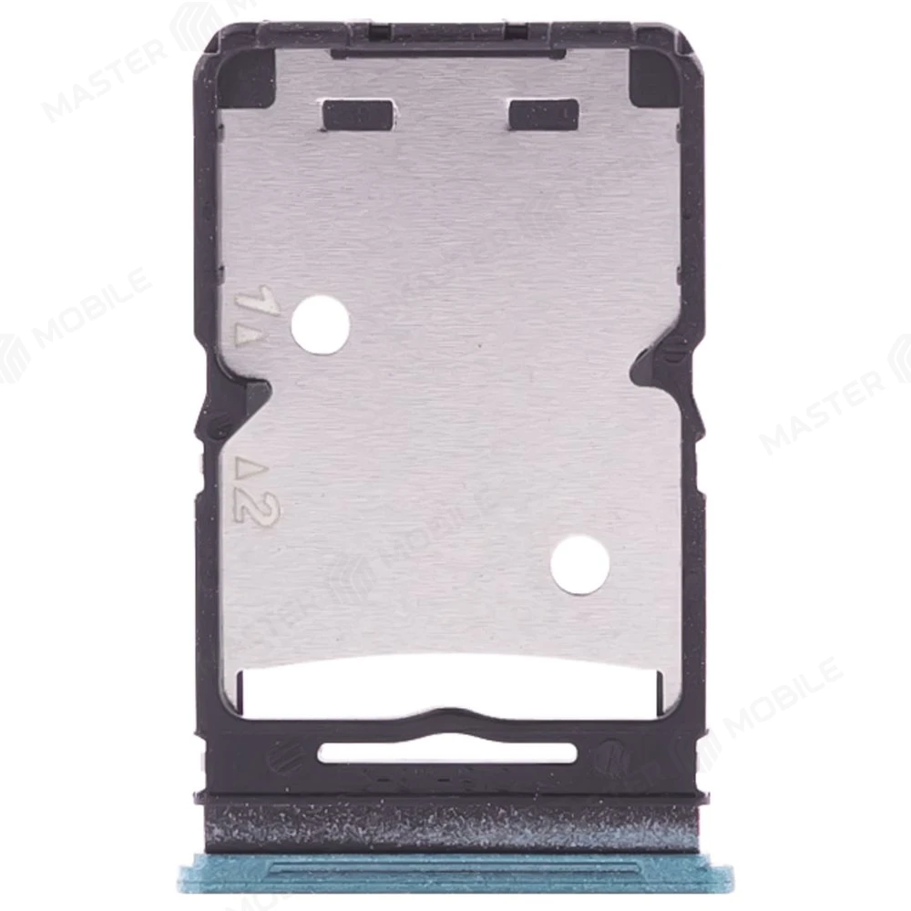 Держатель сим-карты для Tecno Camon 19 (CI6n) (зеленый) фото №1