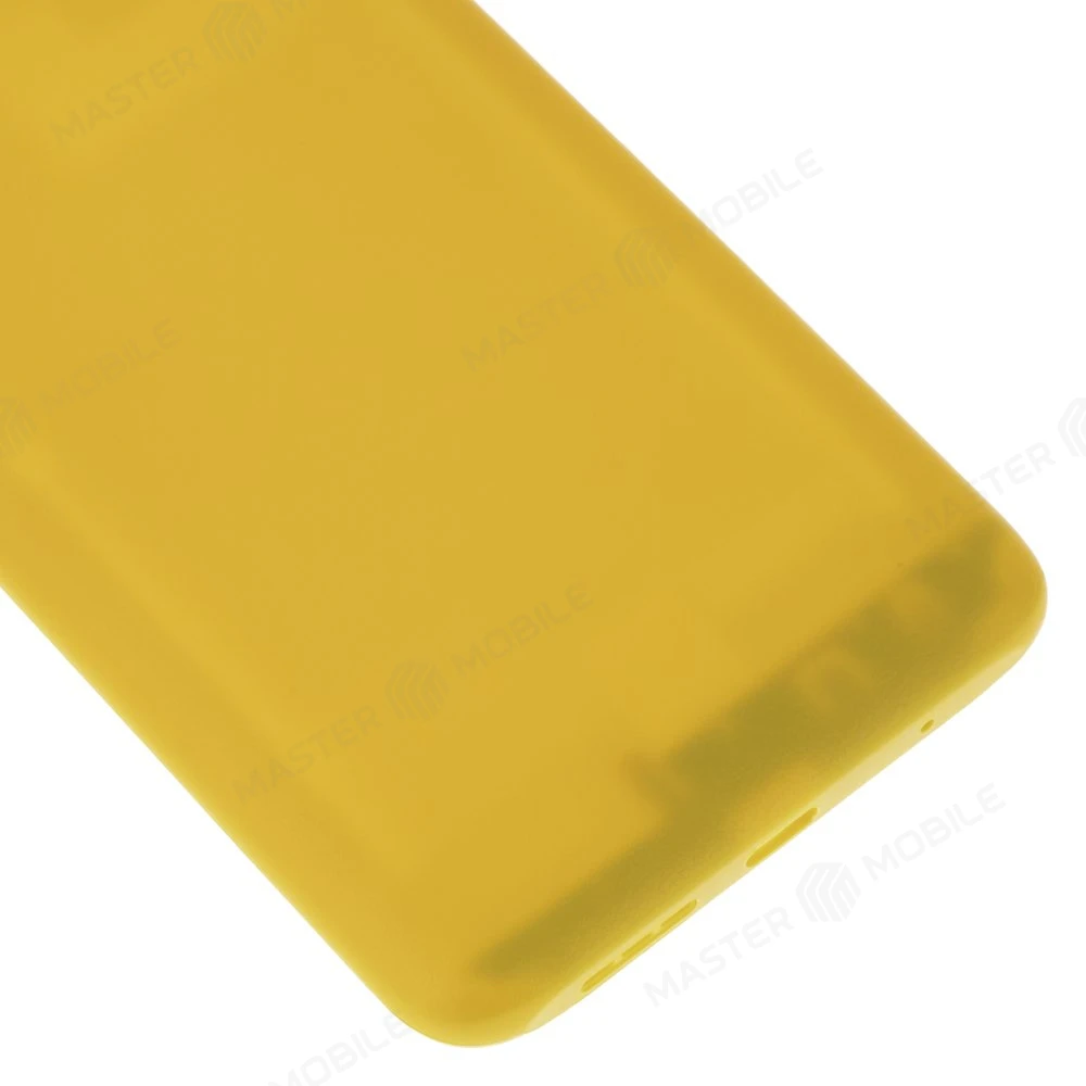 Задняя крышка для Xiaomi Poco M3 (M2010J19CG) (желтый) фото №4