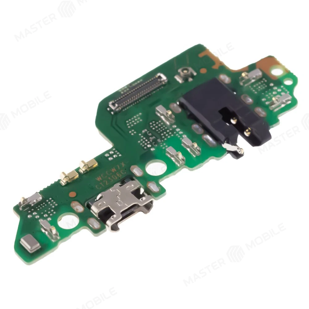 Нижняя плата для Huawei Honor 7X (BND-L21) с комп. + разъем зарядки + разъем гарнитуры + микрофон  фото №3