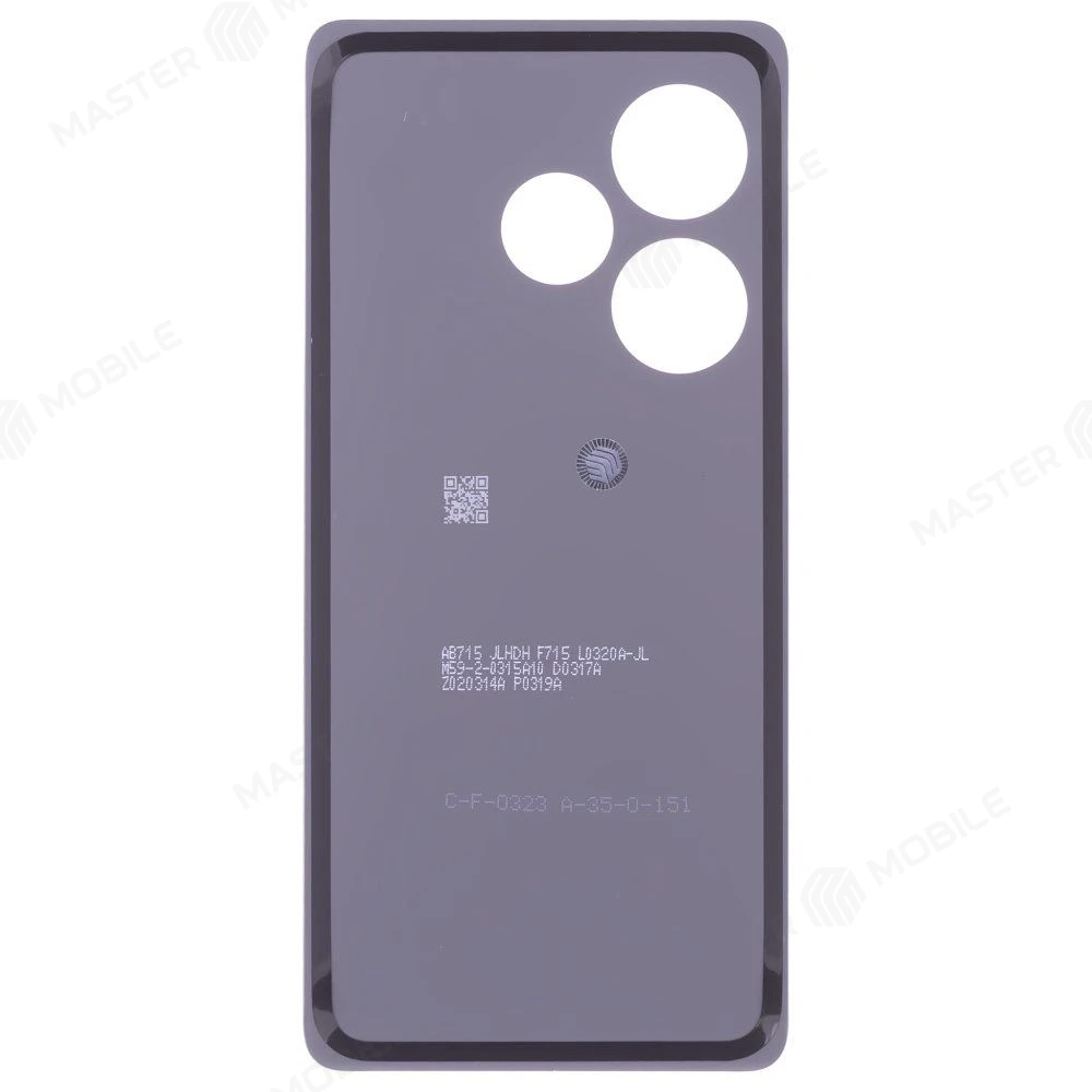 Задняя крышка для Realme GT 6T (RMX3853) (серебристый) фото №2