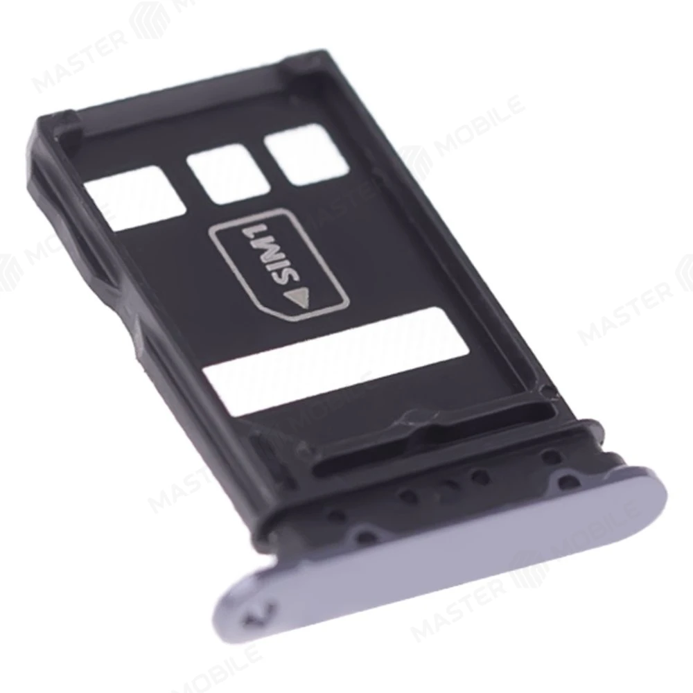 Держатель сим-карты для Huawei Mate 30 Pro (LIO-L09) (черный) фото №3